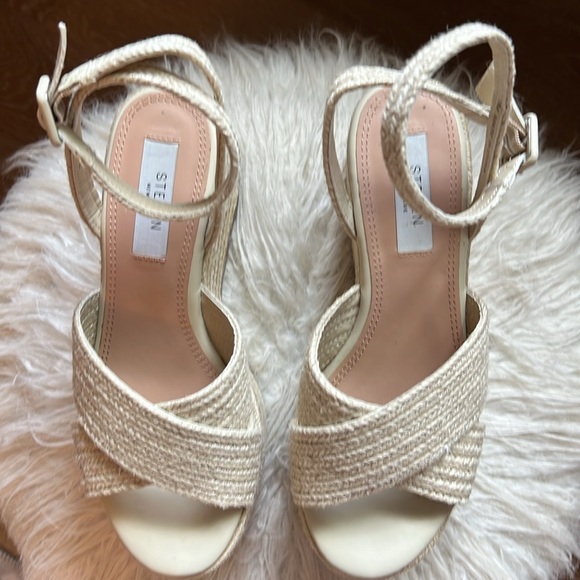 Steven New York Ramey Espadrille Platform Wedge Sandal - Raffia - Picture 10 of 15